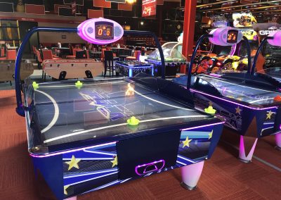Air hockey à Siantes
